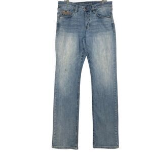 Vintage Y2K Cody James Jeans Men 33x34 Straight Leg Blue Light Wash